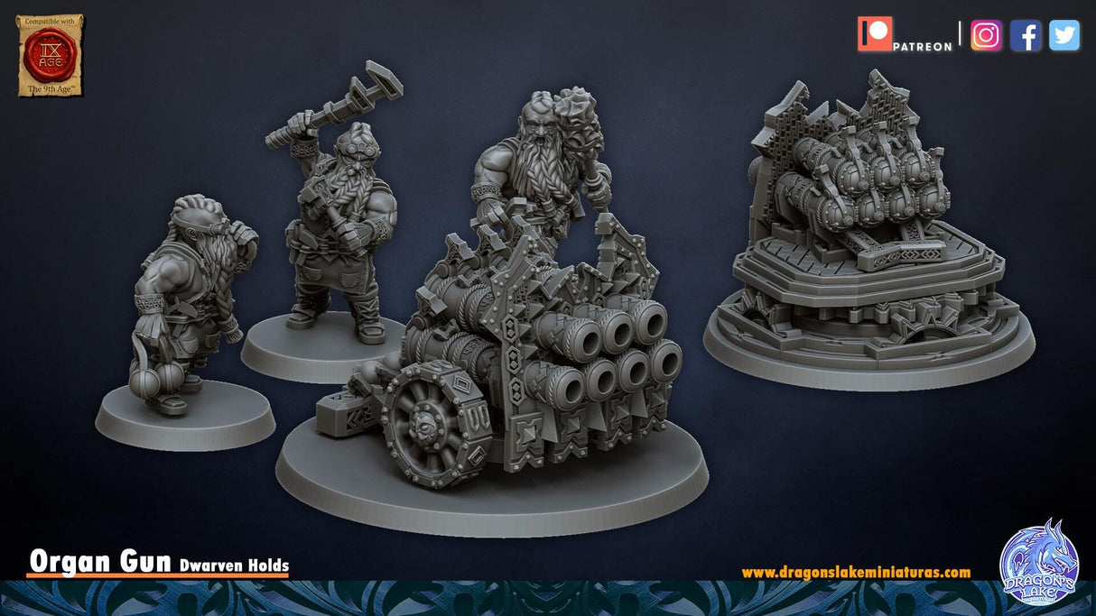 Dwarf Organ Gun