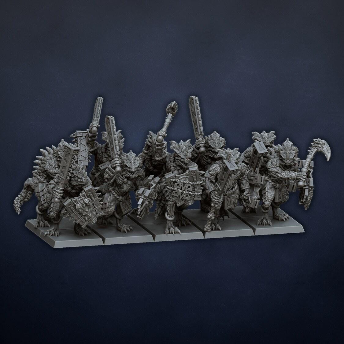 Saurian Warriors