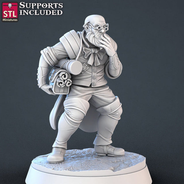 Architect Male STL Miniatures - BrodaForge