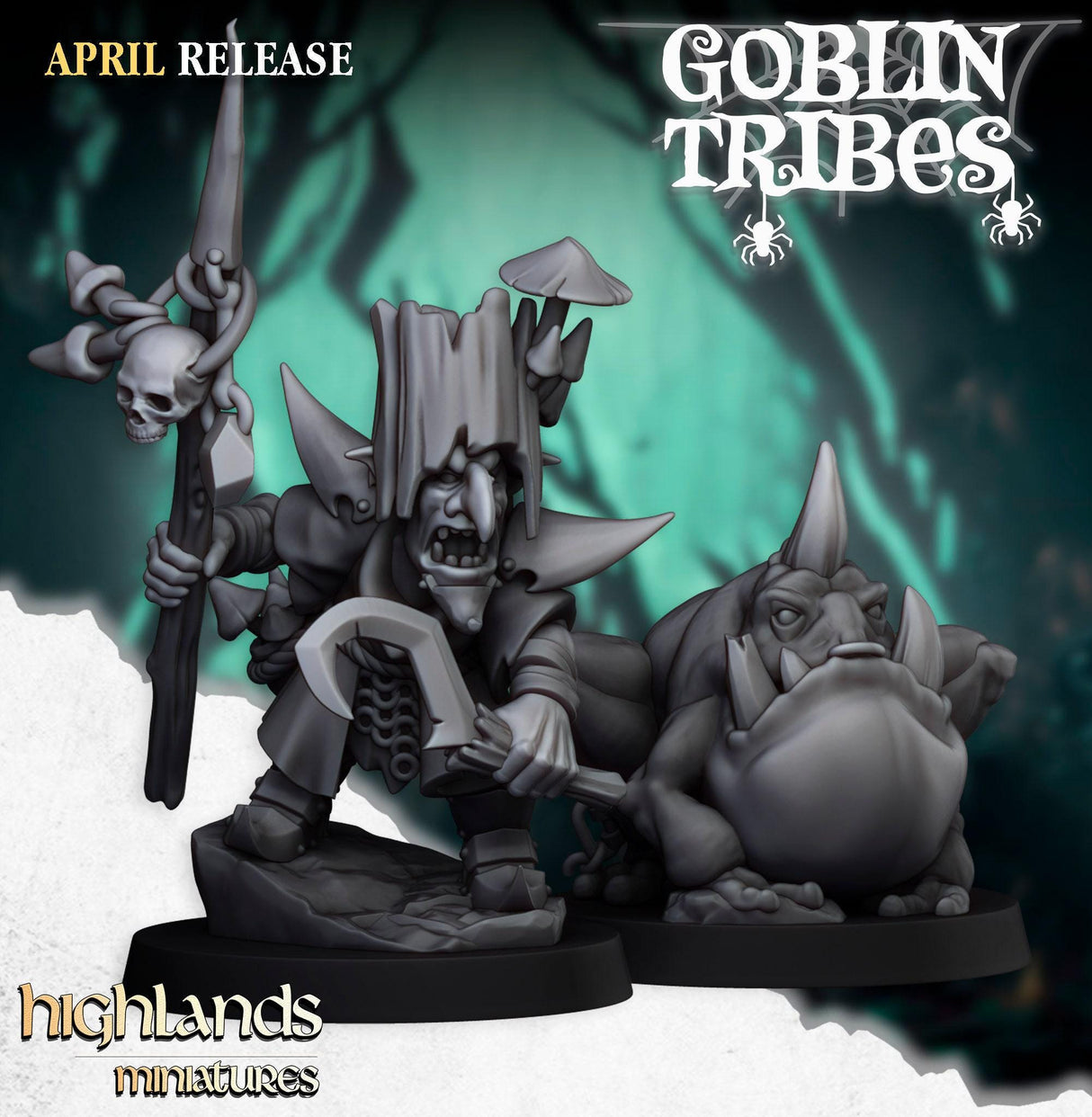 Swamp Goblins Grubnax and Croakulus