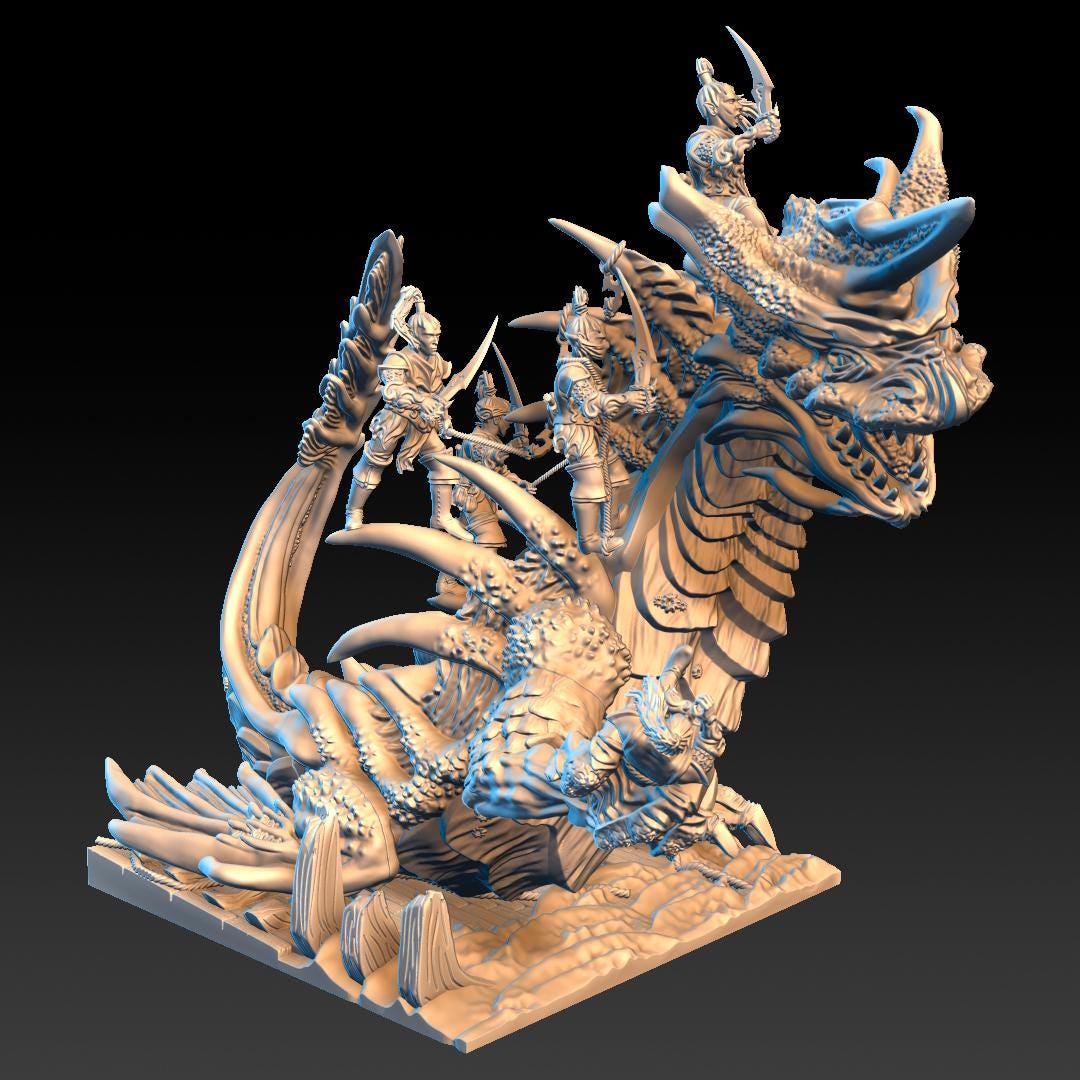 Dread Elves Leviathan