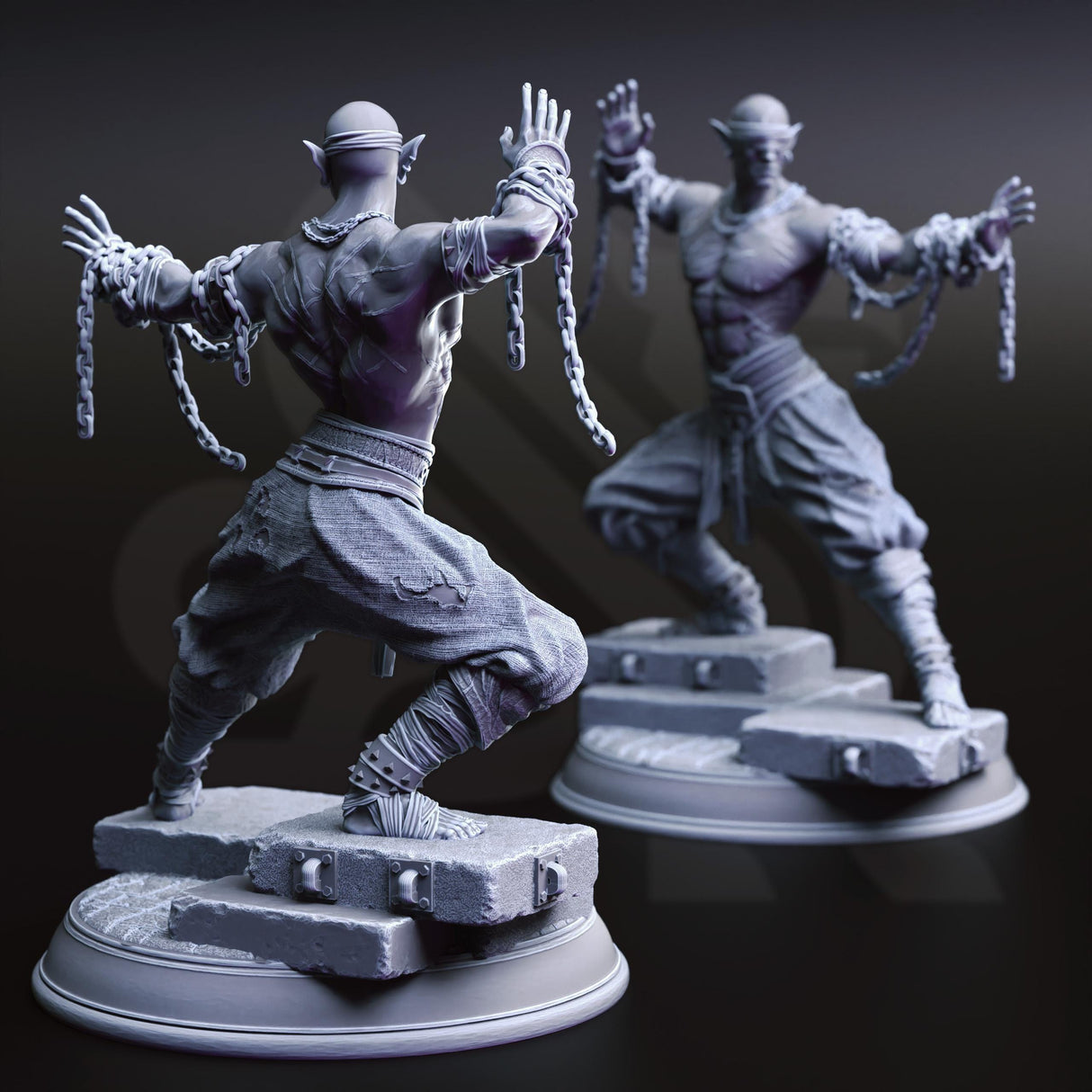 Uxas Vergos - The Awakened Monk