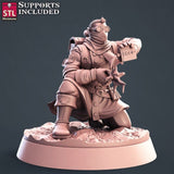 Battlefield Medic STL Miniatures - BrodaForge