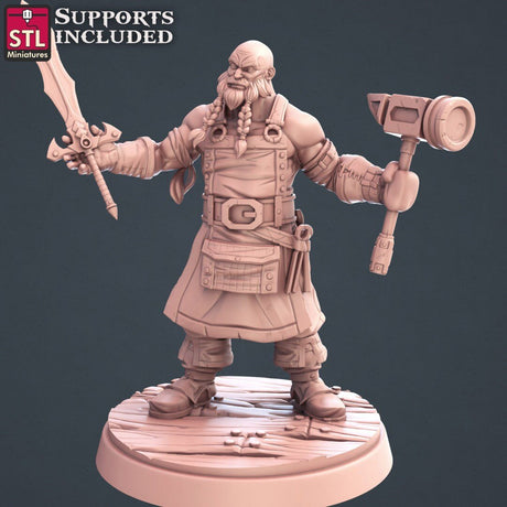 Blacksmith STL Miniatures - BrodaForge