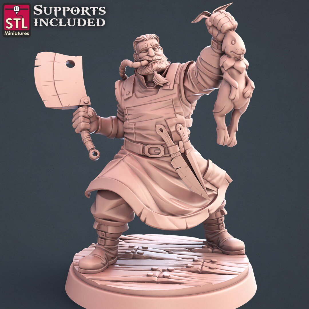 Butcher STL Miniatures - BrodaForge