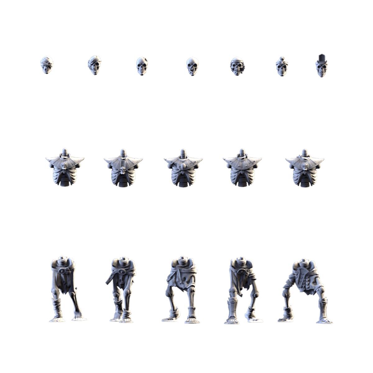Txarli Factory Skeleton Spear Shield