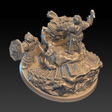 Dwarf Runelord with Anvil
