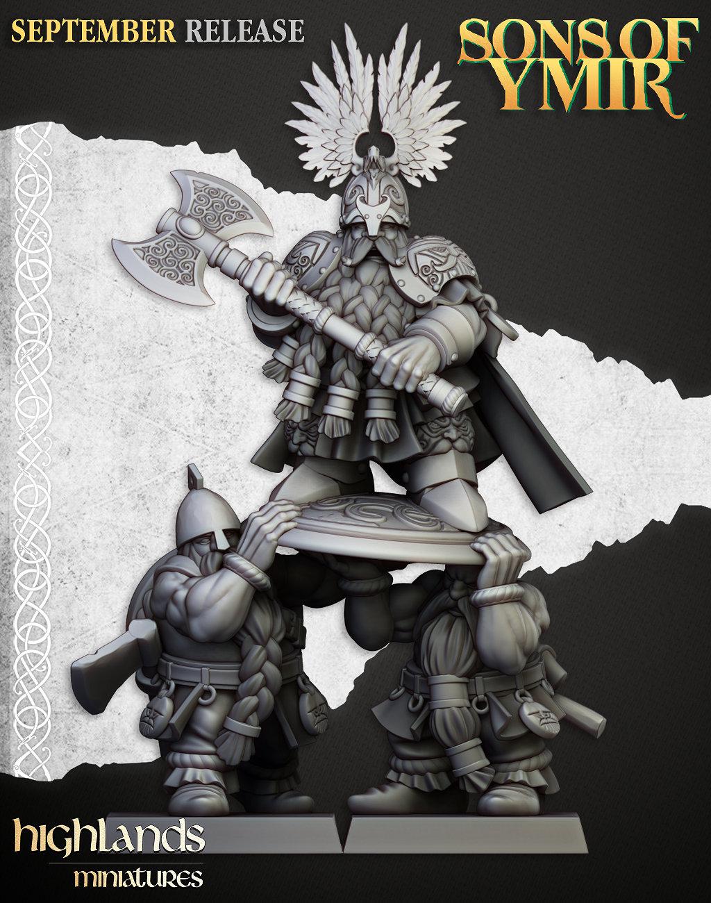 Dwarfs King Ulric of Thrym-Heim