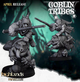 Swamp Goblins Frog Riders with Sticks