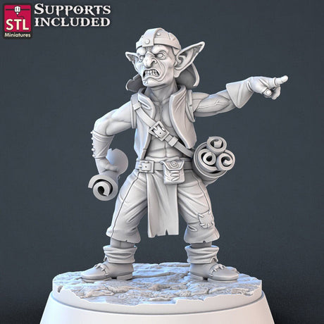 Constructors Set Goblin STL Miniatures - BrodaForge