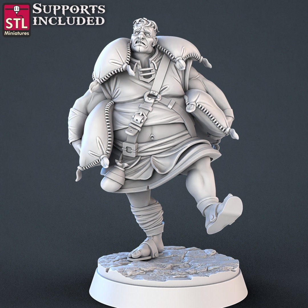 Constructors Set Worker C STL Miniatures - BrodaForge