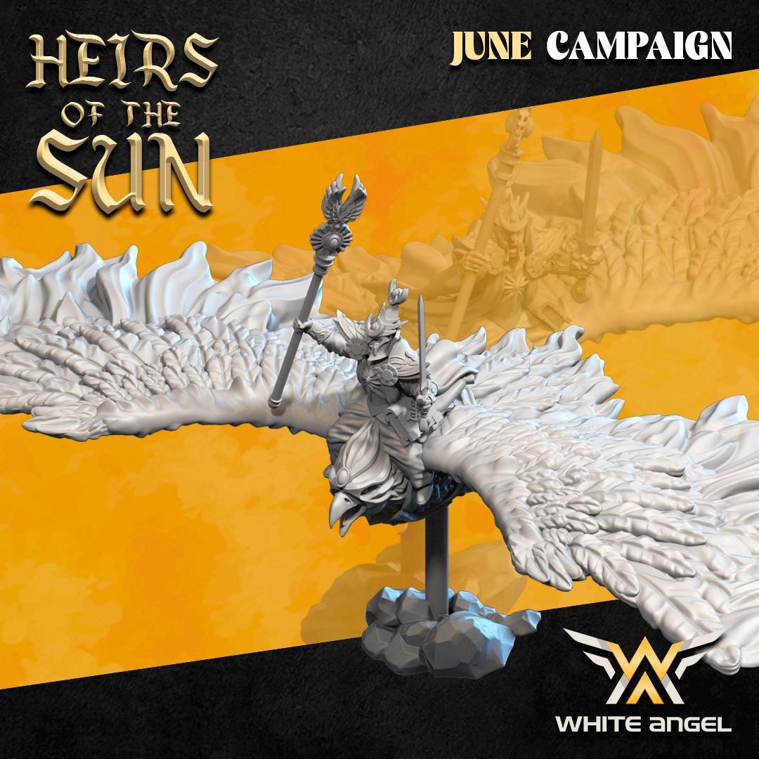 Archmage on Fire Phoenix