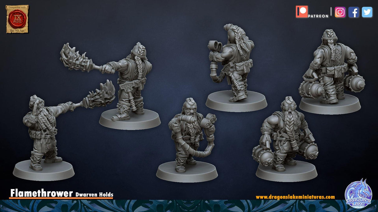 Dwarf Flamecannon