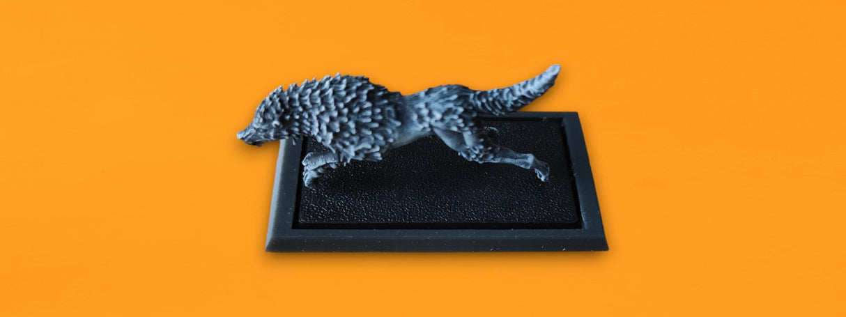 Square Rectangle Base Adapters for Fantasy Wargames
