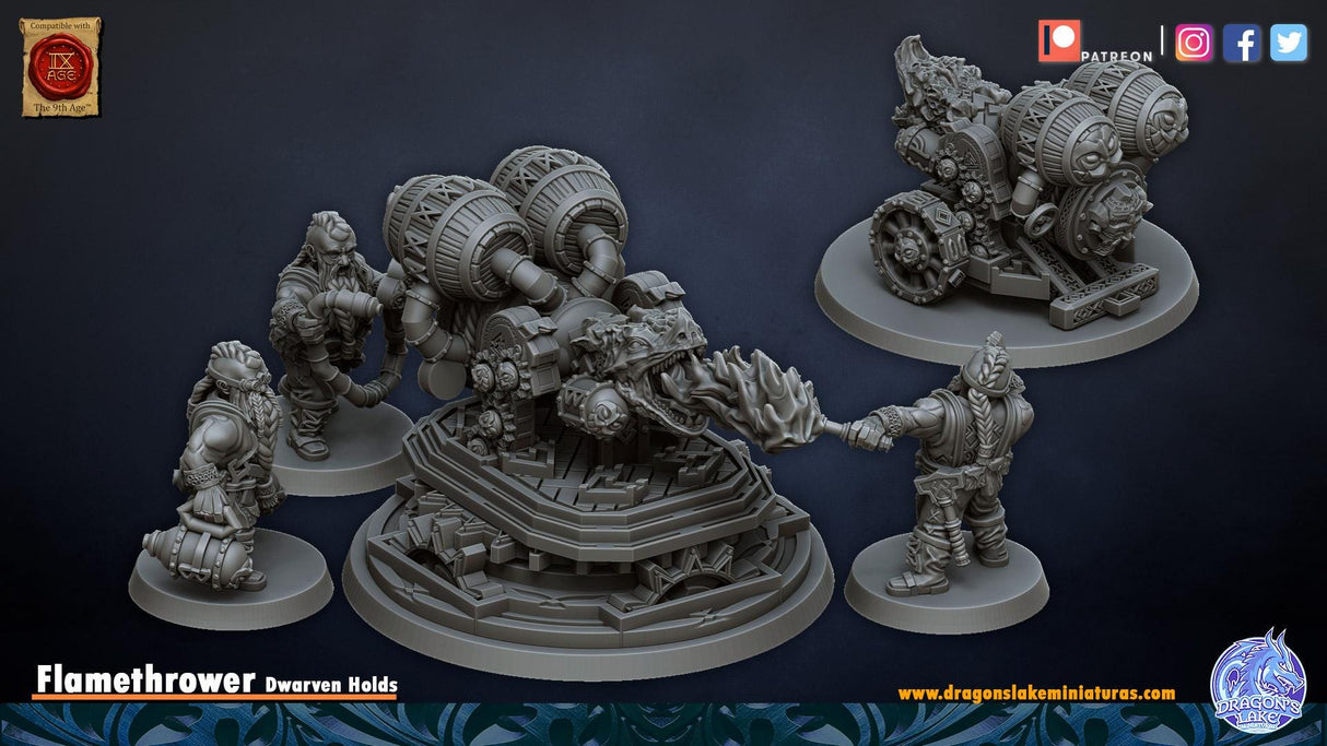 Dwarf Flamecannon