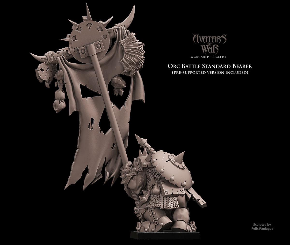 Orc Battle Standard-Bearer
