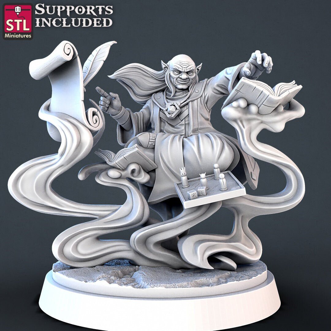 DnD Tribute - Dungeon Master STL Miniatures - BrodaForge