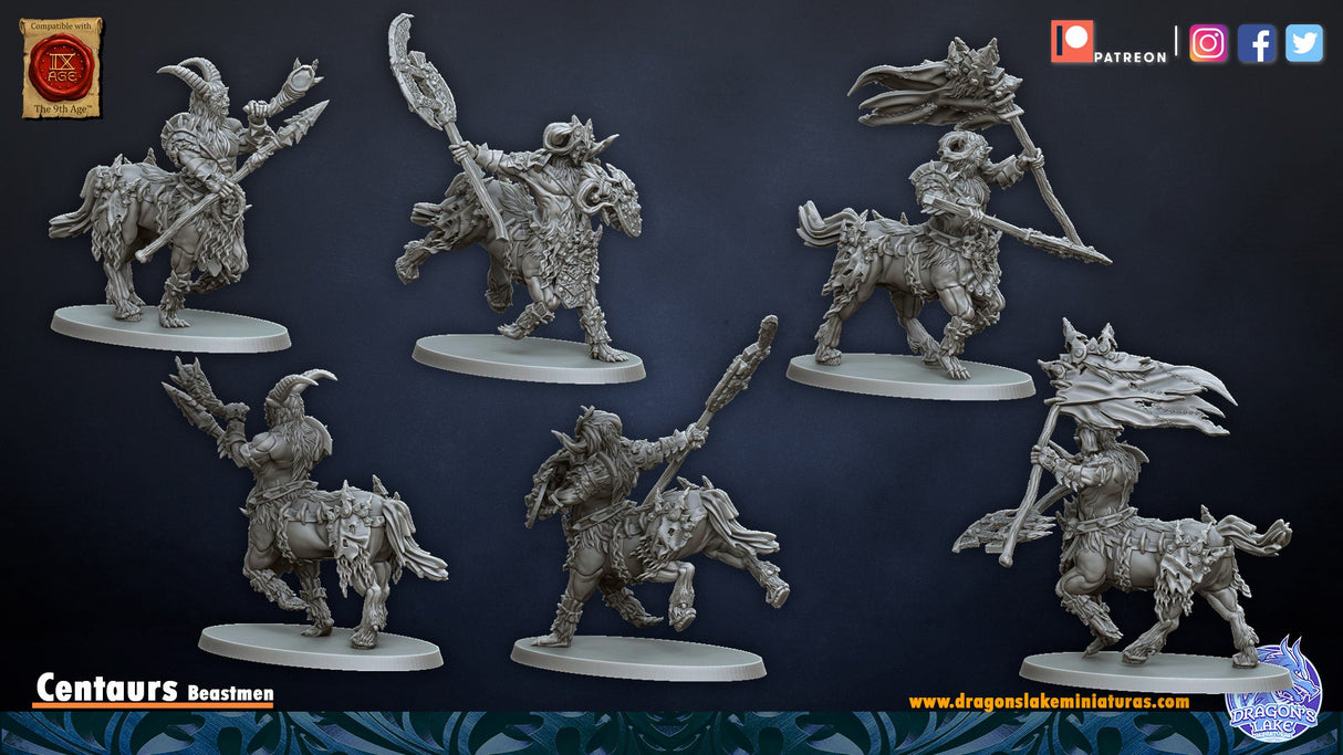 DragonsLake Beast Herds Centaurs - BrodaForge