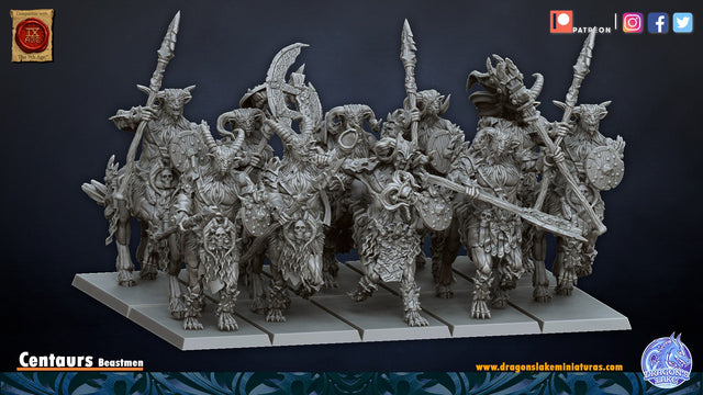 DragonsLake Beast Herds Centaurs - BrodaForge