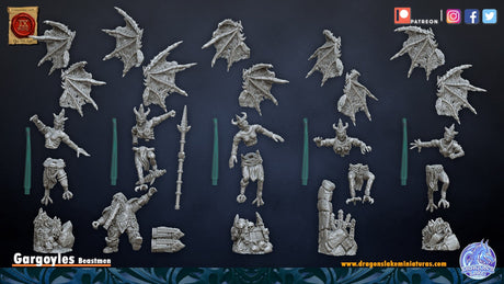 DragonsLake Beast Herds Gorgoyles - BrodaForge