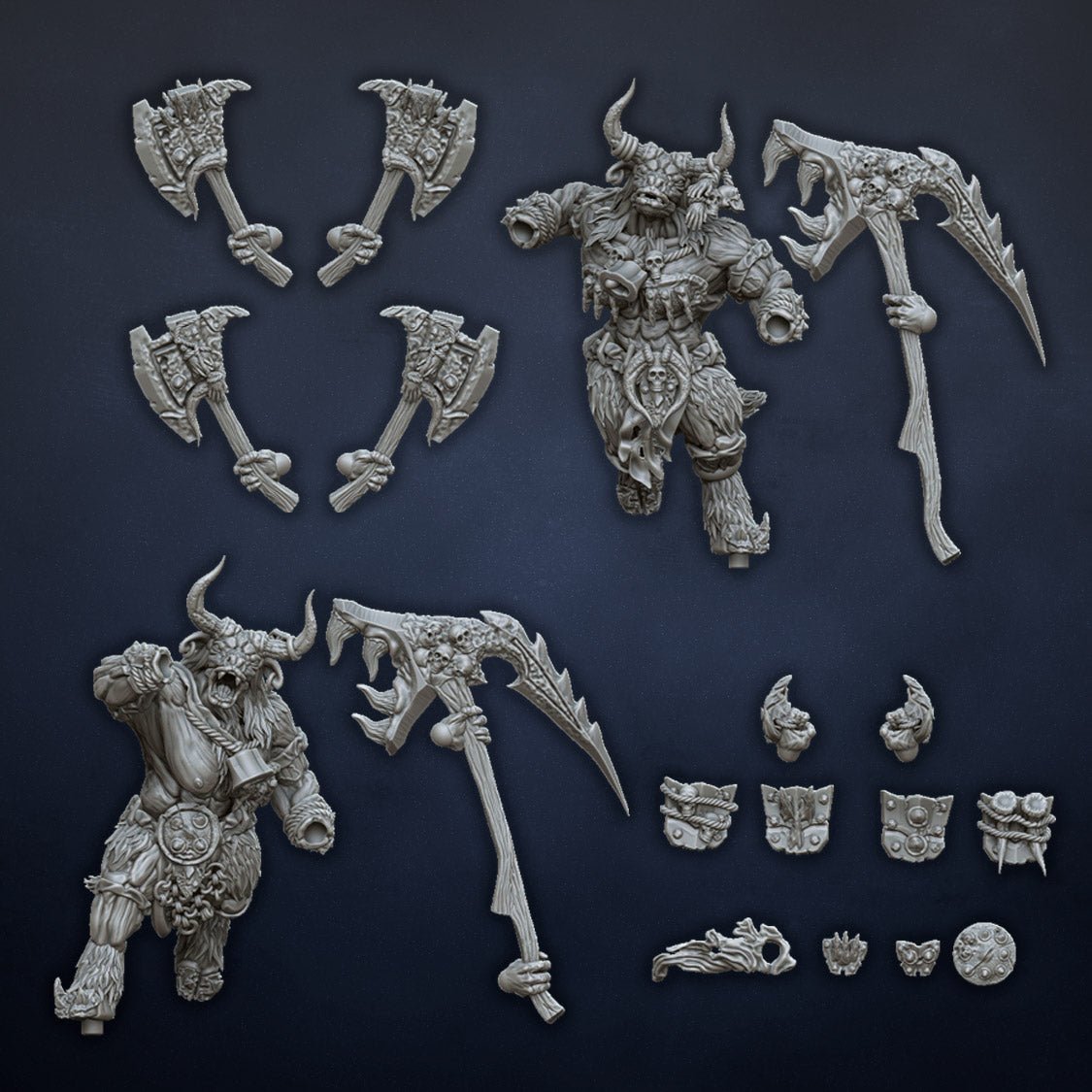 DragonsLake Beast Herds Minotaurs - BrodaForge