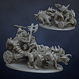 DragonsLake Beast Herds Raiding Chariots - BrodaForge