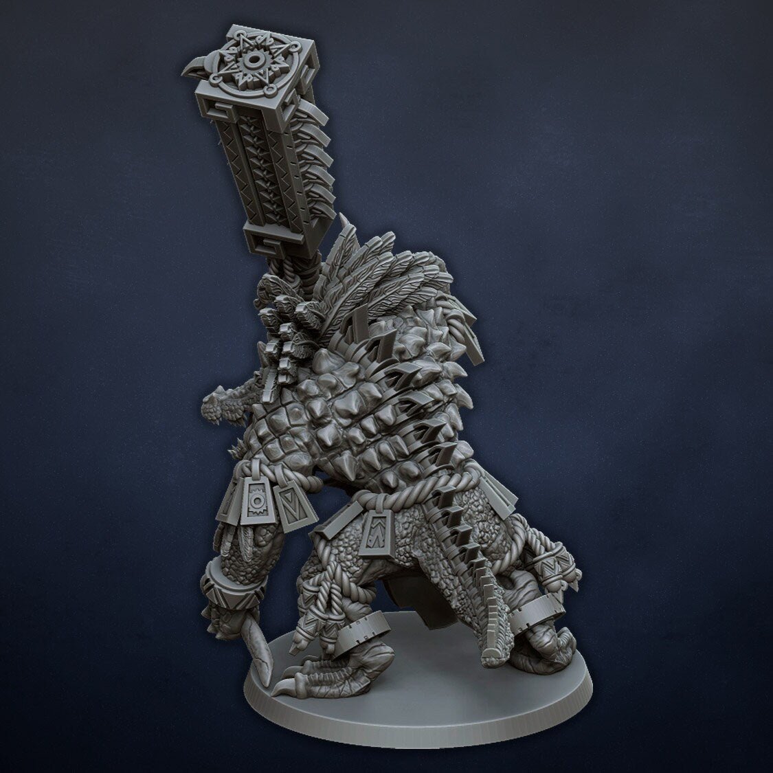 DragonsLake Miniatures Ancient Caiman - BrodaForge