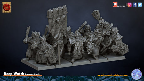 DragonsLake Miniatures Deep Watch - BrodaForge