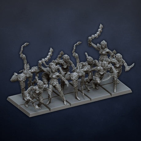 DragonsLake Miniatures Dread Elves Battle Sisters - BrodaForge