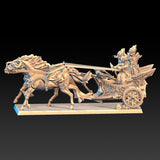 DragonsLake Miniatures Dread Elves Chariot - BrodaForge