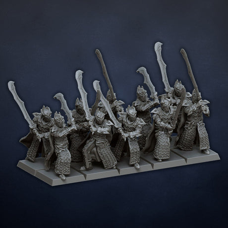 DragonsLake Miniatures Dread Elves Judicators - BrodaForge