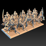 DragonsLake Miniatures Dread Elves Raiders - BrodaForge