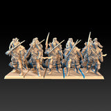 DragonsLake Miniatures Dread Elves Raiders - BrodaForge