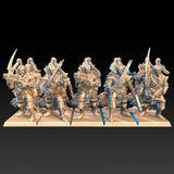 DragonsLake Miniatures Dread Elves Raiders - BrodaForge