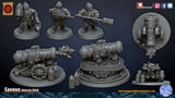 DragonsLake Miniatures Dwarf Cannon - BrodaForge