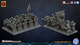 DragonsLake Miniatures Marksmen with Handguns - BrodaForge