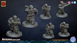 DragonsLake Miniatures Marksmen with Handguns - BrodaForge