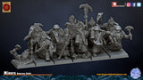 DragonsLake Miniatures Miners - BrodaForge