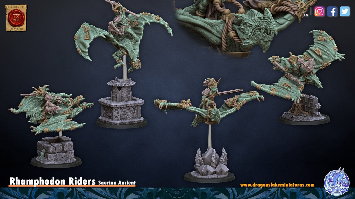 DragonsLake Mystic Ramphodon Riders - BrodaForge