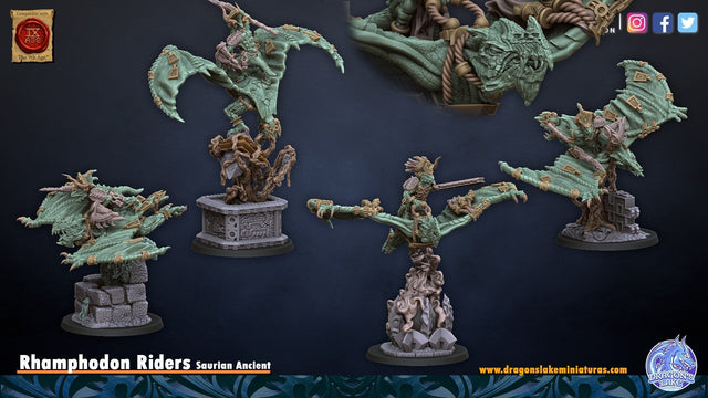 DragonsLake Mystic Ramphodon Riders - BrodaForge