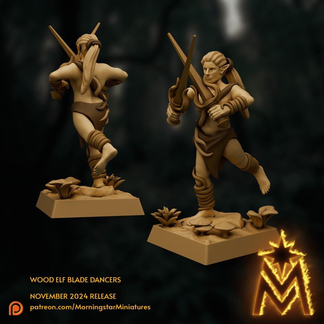 Wood Elf Bladedancers
