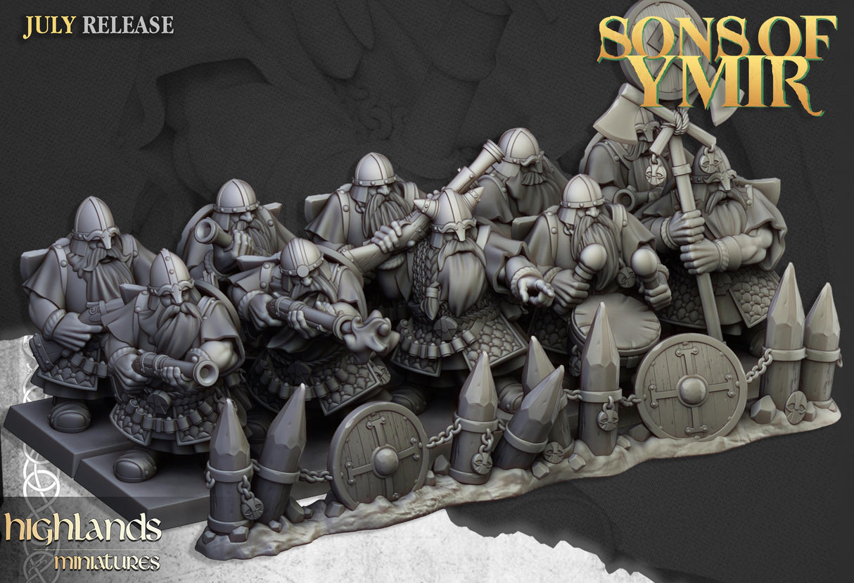 Dwarfs Marksmen with Handgun