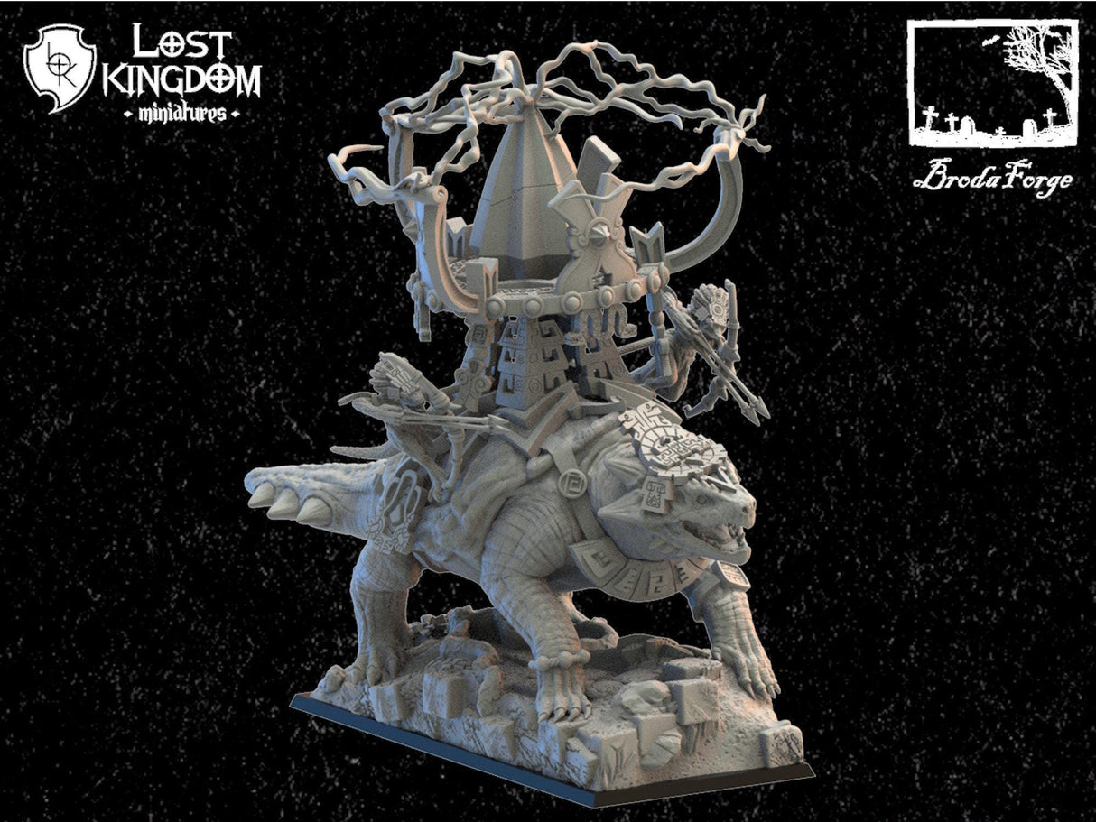 Ayokalotl with Lightning Engine Lost Kingdom Miniatures