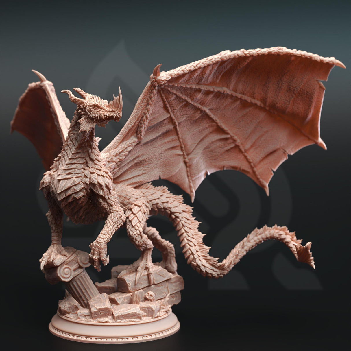 Midorius the Broken - Juvenile Green Dragon