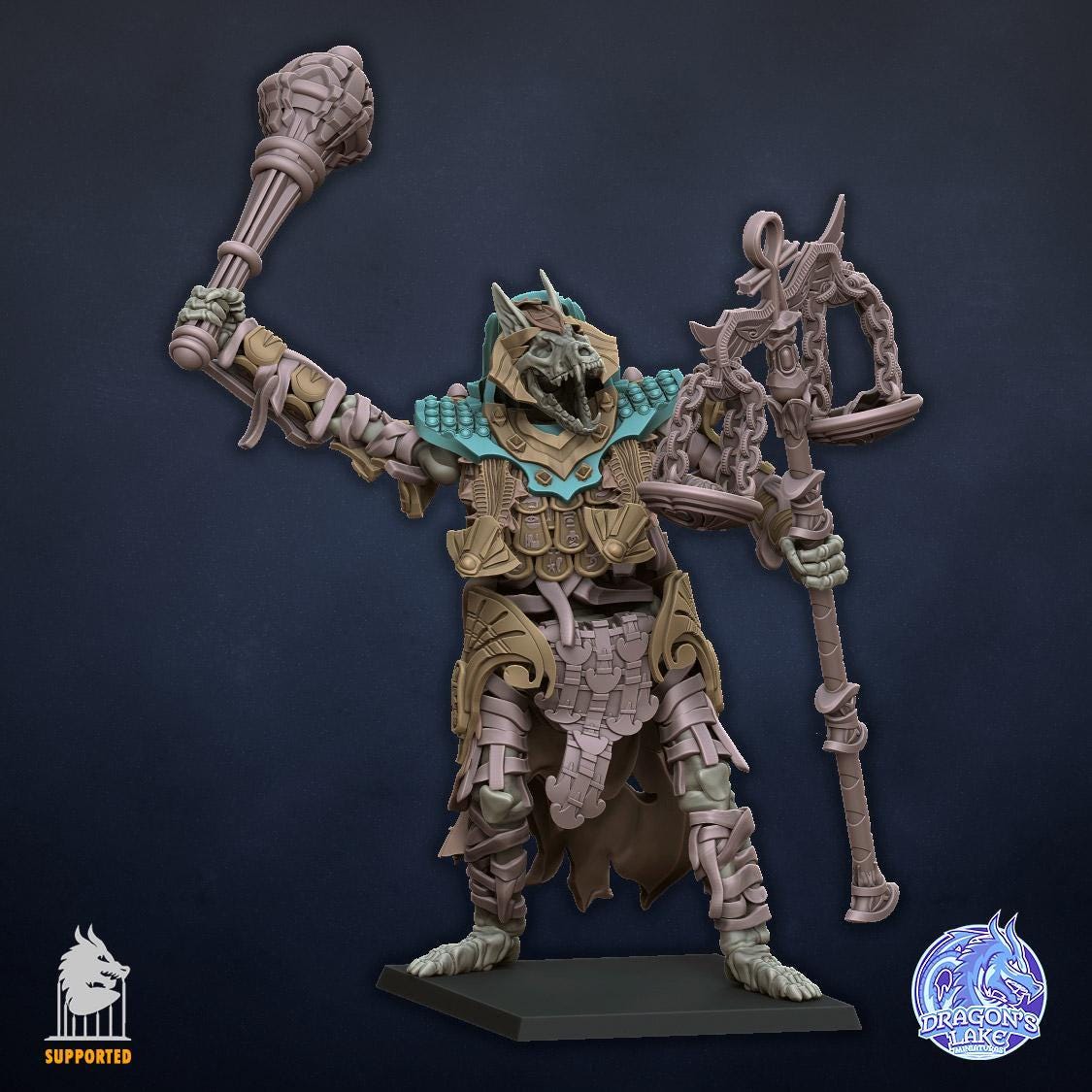Giant Colossus with Scales of Destiny