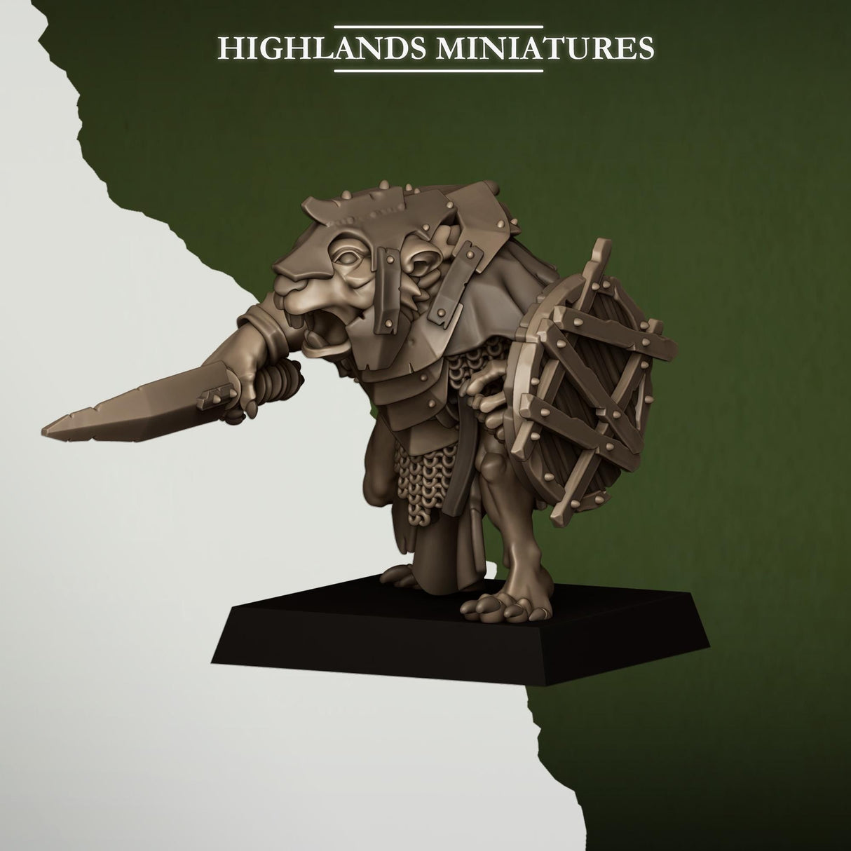 Sewer Rats with Hand Weapon