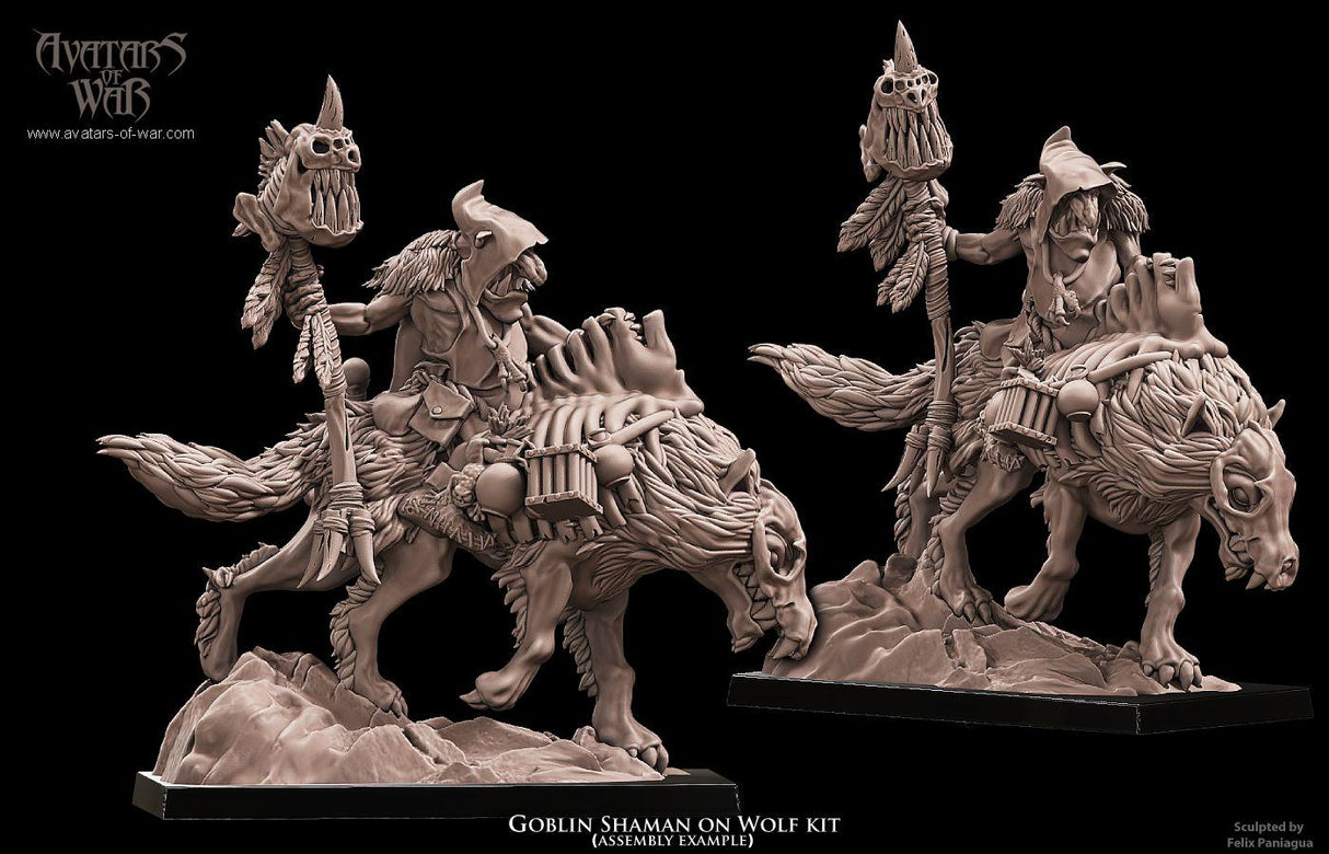 Goblin Shaman on Wolf