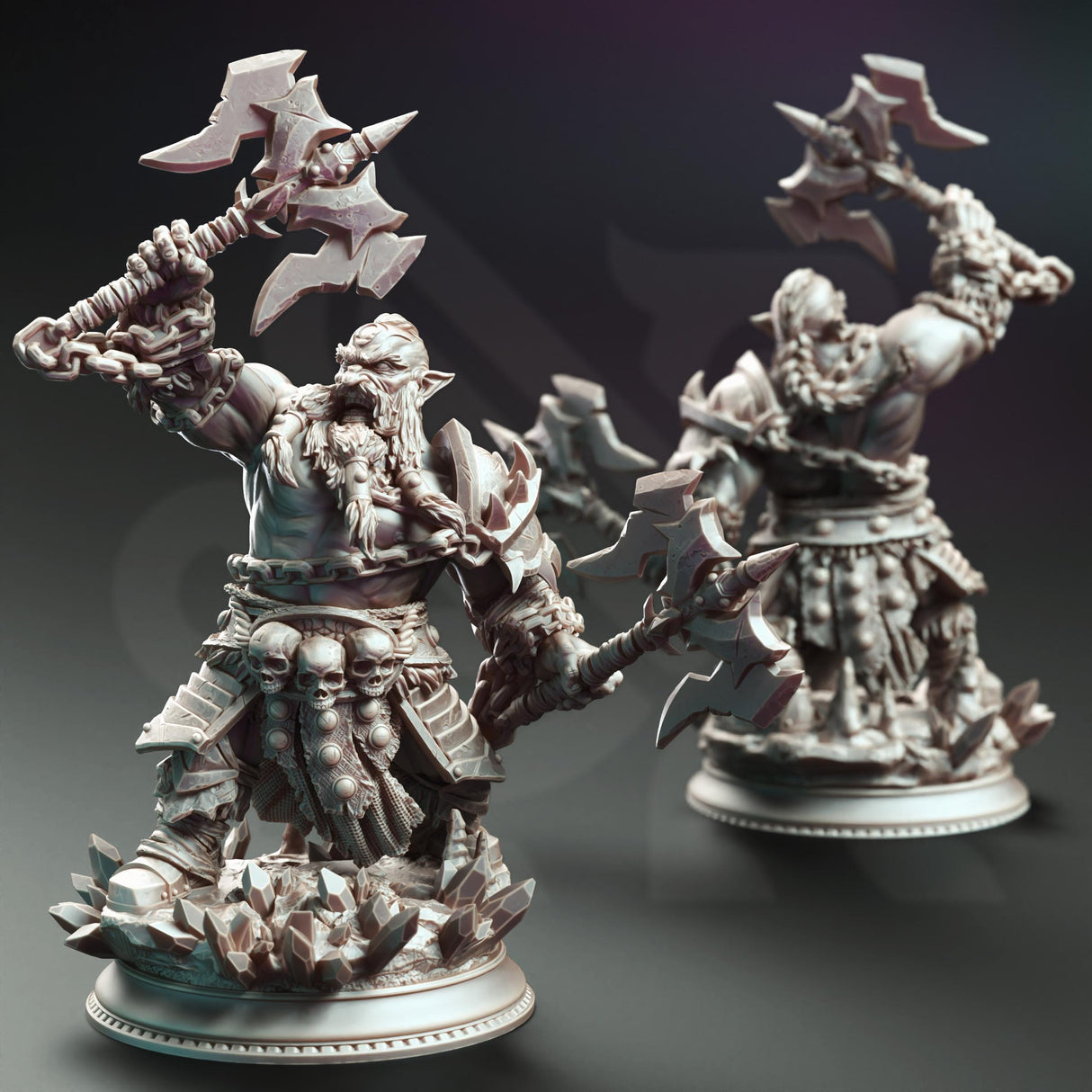 Korthart the Hateful Heart - Dark Dwarf Berserker