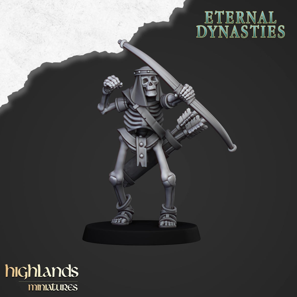 Ancient Skeleton with Bows
