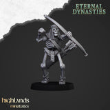 Ancient Skeleton with Bows